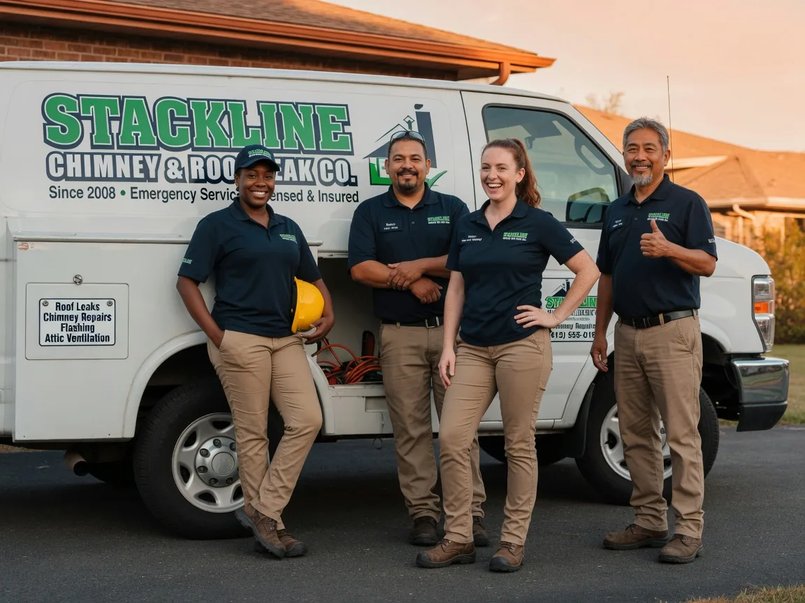 Chimney flashing repair company in Alvin, IL